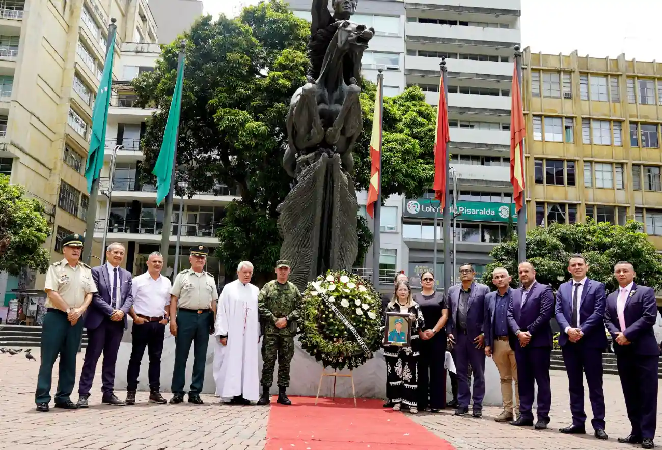 Risaralda recordó a los héroes de la base militar de Montezuma en su aniversario 25