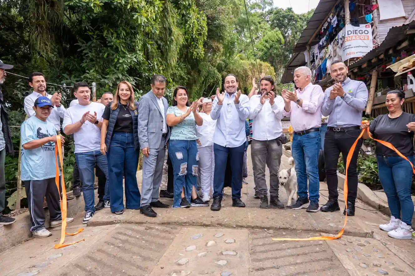 Gobernador dejó su huella en la vereda Monserrate, de Santa Rosa de Cabal
