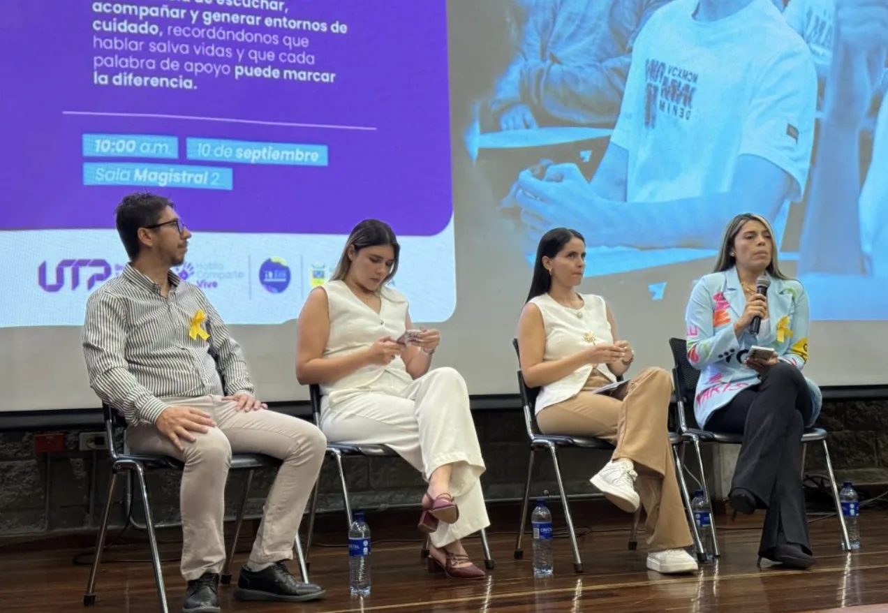 Conversatorio “Más allá del silencio”, un espacio para hablar y prevenir en la UTP