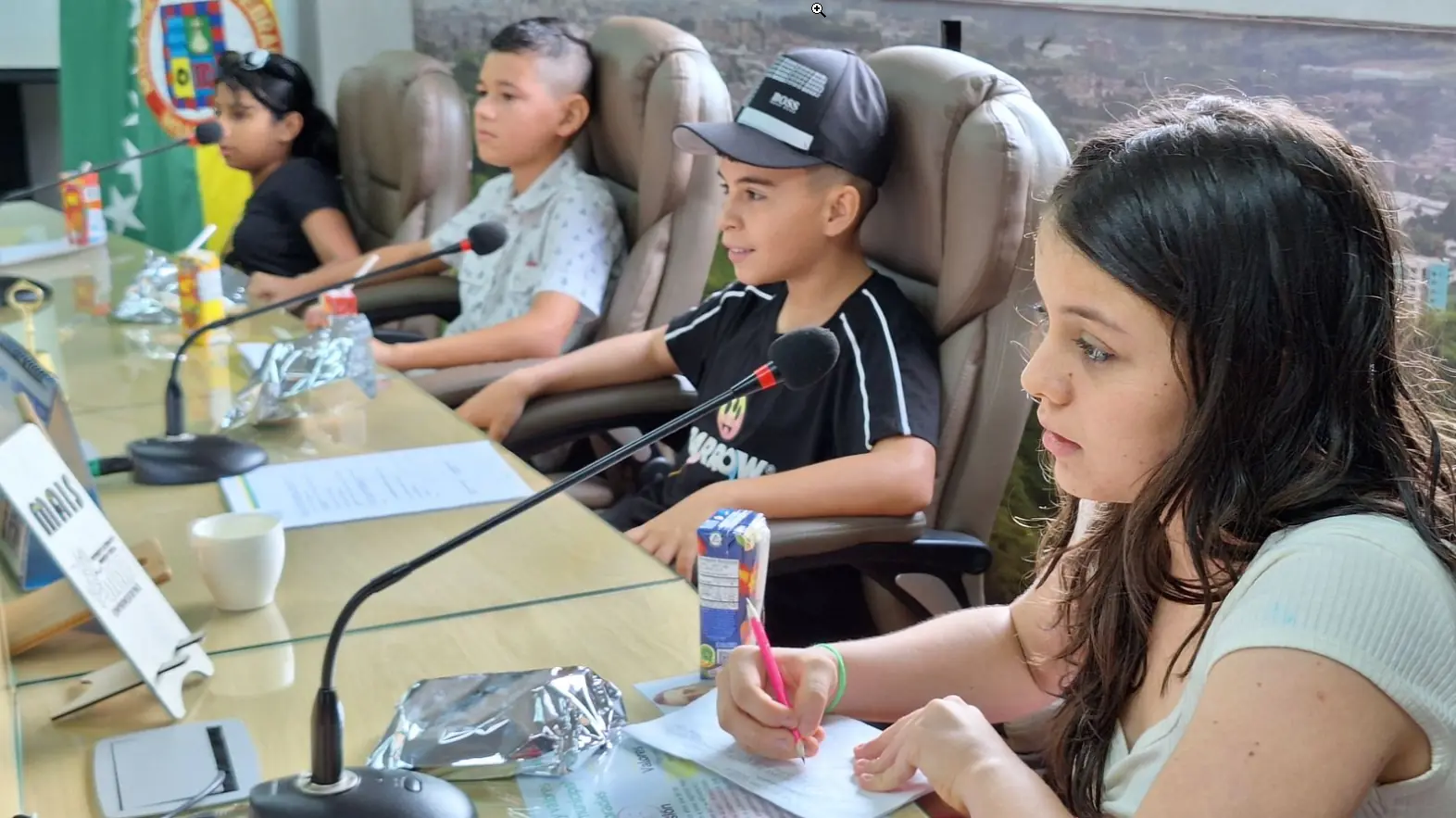 Mesa de Participación Infantil de Dosquebradas fueron ‘Concejalitos por un día’