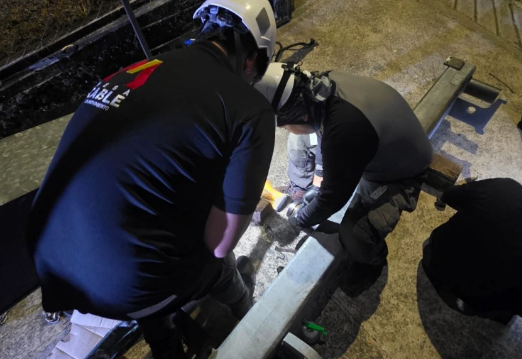Megacable realiza primer mantenimiento de balancines