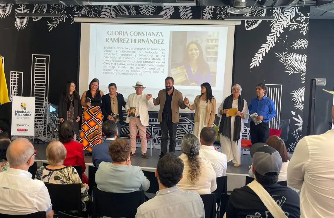 7 escritores risaraldenses brillaron en Madrid con ventas, alianzas y presencia diplomática