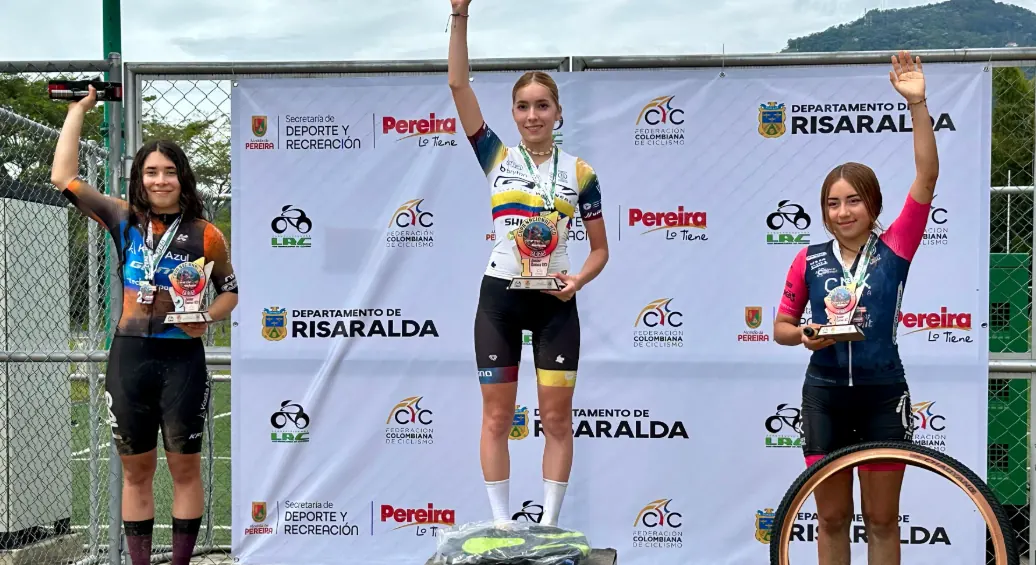 Risaralda subió al podio de la Copa Colombia de ciclomontañismo, cuya final fue en Pereira