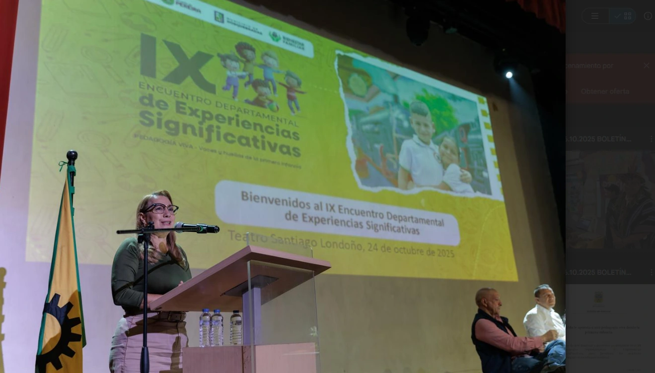 Risaralda le apuesta a una pedagogía viva desde la primera infancia