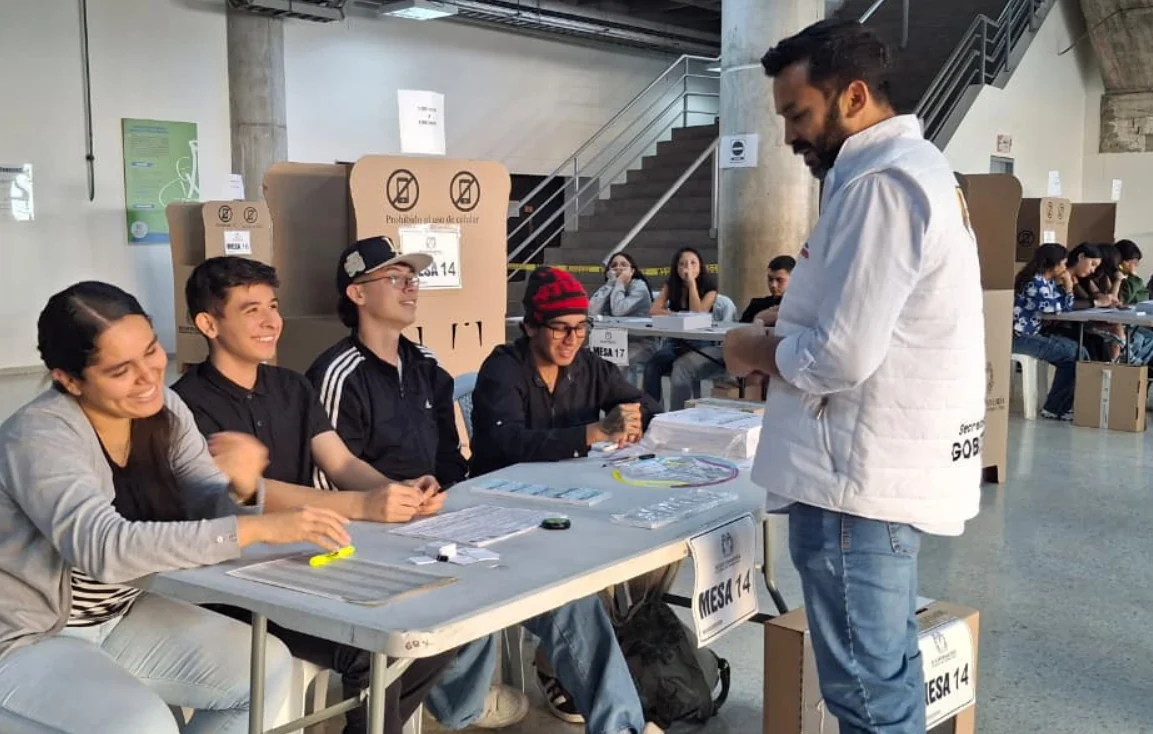 Las elecciones de consejeros municipales de juventud en Pereira se cumplieron con seguridad y tranquilidad