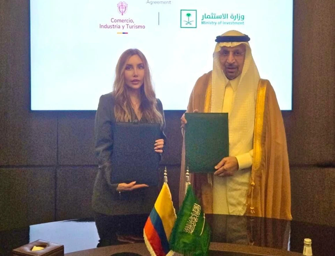 Colombia y Arabia Saudita sellan acuerdo para impulsar la inversión directa