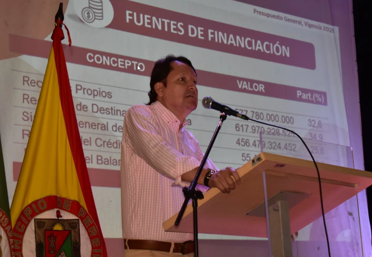 La Alcaldía de Pereira presentó el proyecto de presupuesto municipal para la vigencia 2026