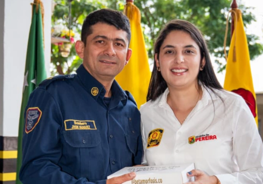 El Cuerpo Oficial de Bomberos Pereira, conmemoró el Día Nacional del Bombero