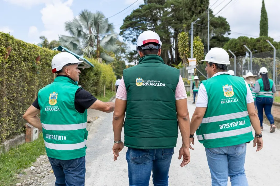 Gobernación de Risaralda invierte más de $19 mil millones en vías rurales, en Santa Rosa de Cabal