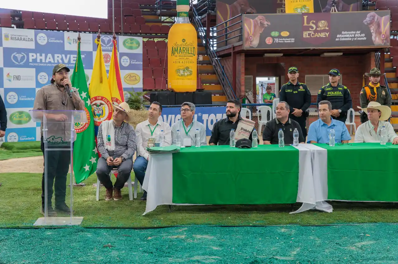 Risaralda es el corazón de la ganadería nacional, con la inauguración de la 78ª Feria Nacional Cebú