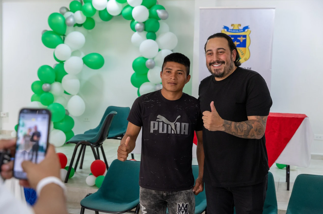 Gobernador acompañó, escuchó y mantuvo su compromiso y respaldo a los jóvenes de Risaralda