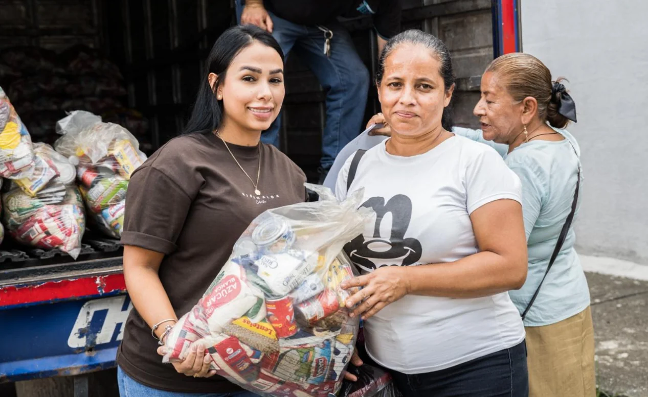 La Virginia recibió más de 570 mercados para sus familias más vulnerables