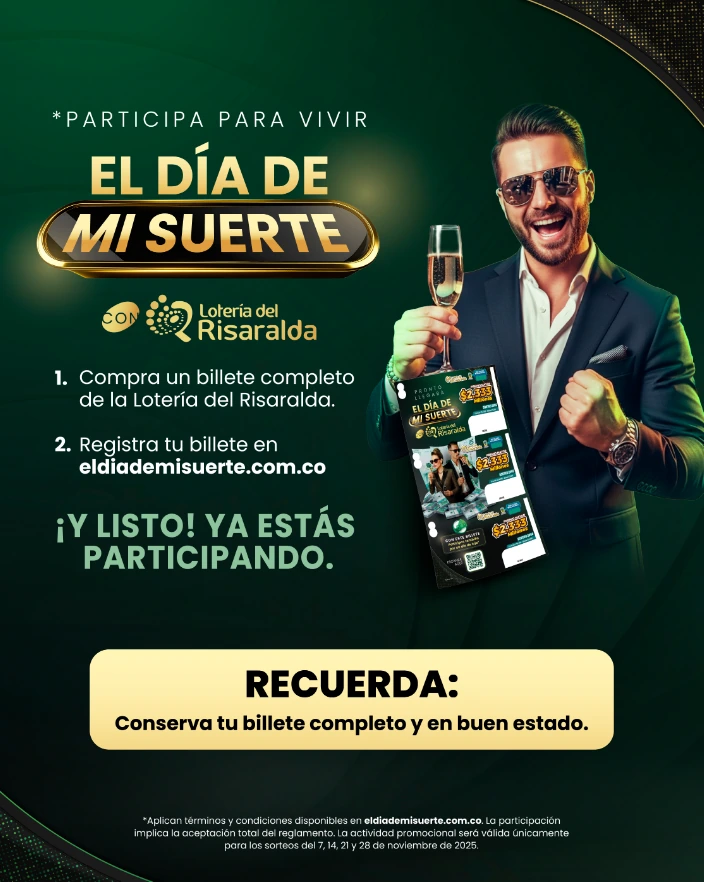 Más de $7.200 millones de pesos en premios ha entregado la Lotería del Risaralda