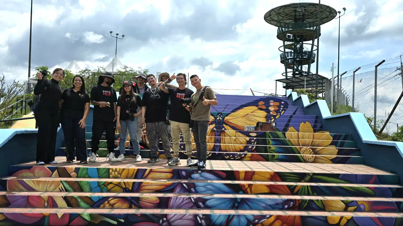 Con intervenciones artísticas, Alcaldía de Pereira promueve el turismo en la ciudad