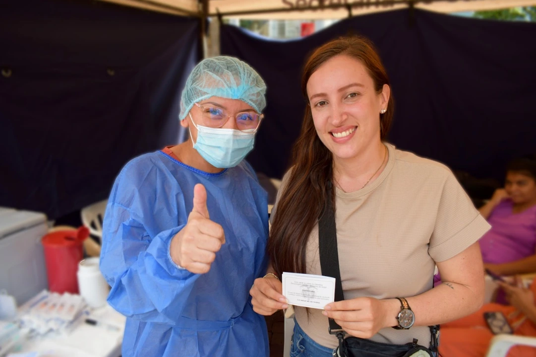 Risaralda reporta aplicación de 1,272 dosis durante Jornada Nacional de Vacunación