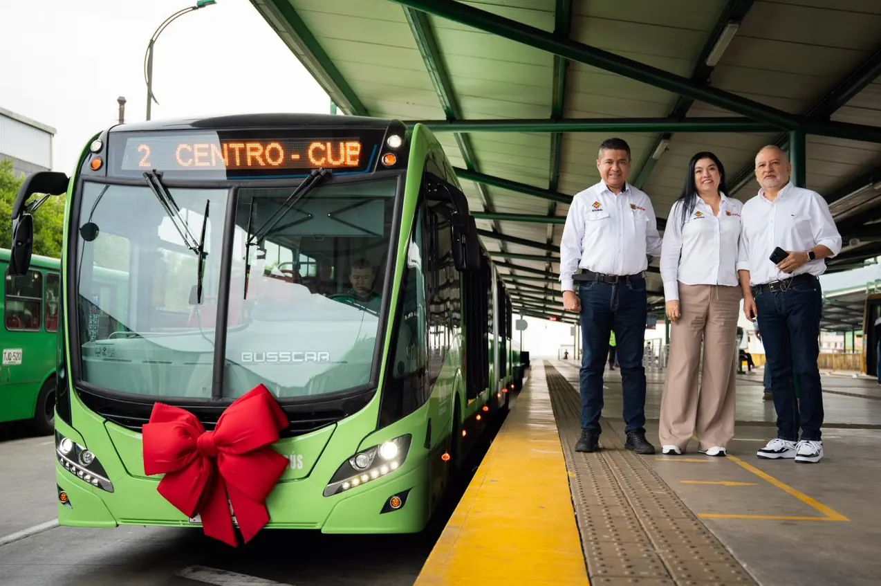 Megabús pone en operación 13 buses articulados Euro VI y avanza en la modernización del sistema