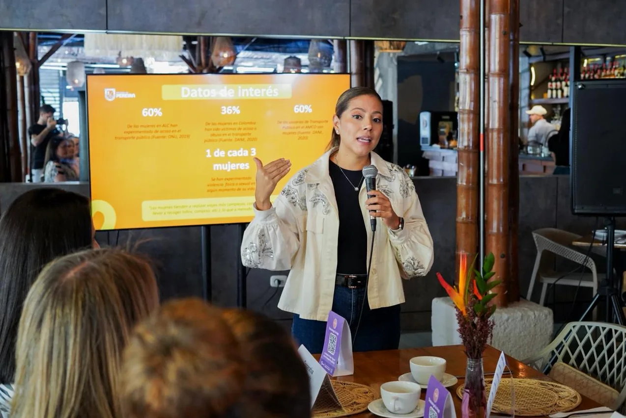 Con nueva alianza institucional, Pereira fortalece la seguridad de más de 100.000 mujeres en el transporte público