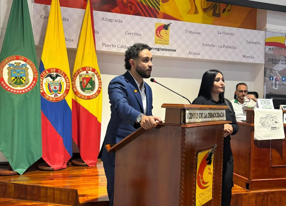 Manuel Alejandro Hernández Castro se posesiona como Concejal de Pereira con el respaldo de 3.108 votos y la fuerza del colectivo Pereira con Propósito