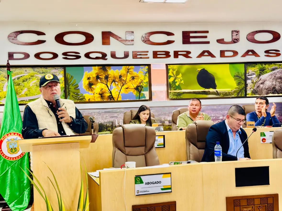 Alcalde Roberto Jiménez, reconoció el apoyo del Concejo para visibilizar 14 proyectos que transformarán a Dosquebradas