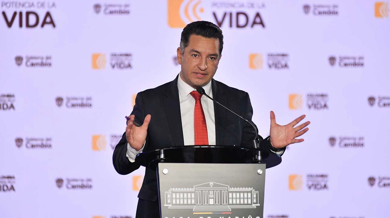 Andrés Idárraga, nuevo ministro de Justicia encargado