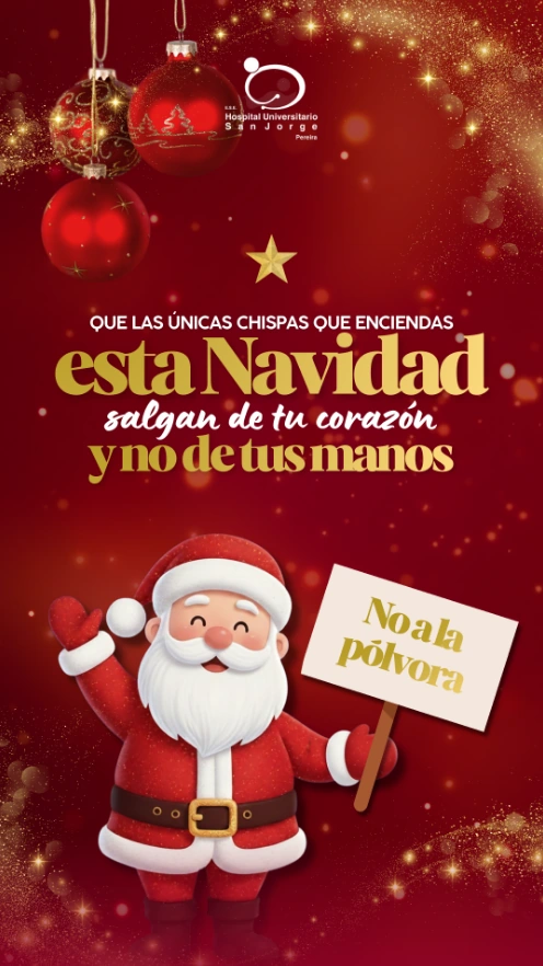 Plan de alistamiento en el Hospital San Jorge por temporada de Navidad y Año Nuevo