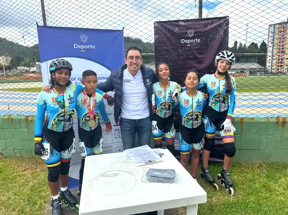 Educación antidopaje impactó a más de 250 personas durante el Gran Prix de Patinaje de Velocidad 2025