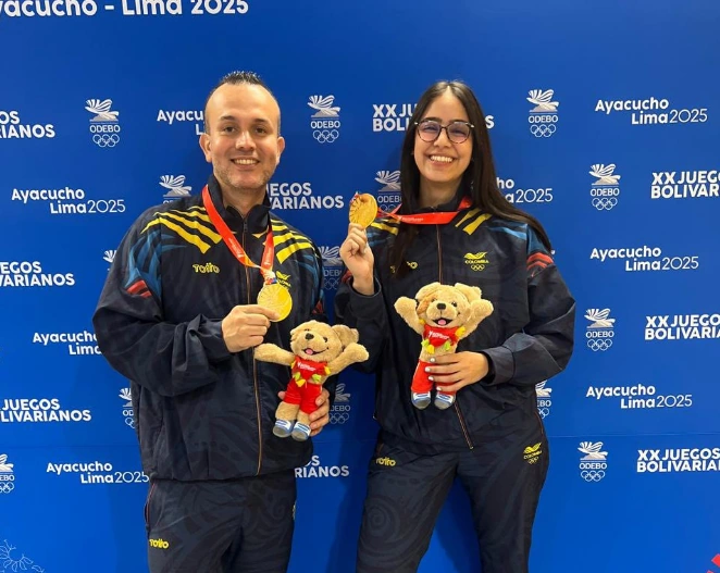 Risaralda sumó 18 metales para Colombia en Juegos Bolivarianos 2025