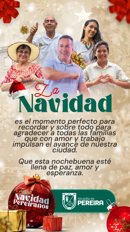 !Feliz Navidad Pereira!