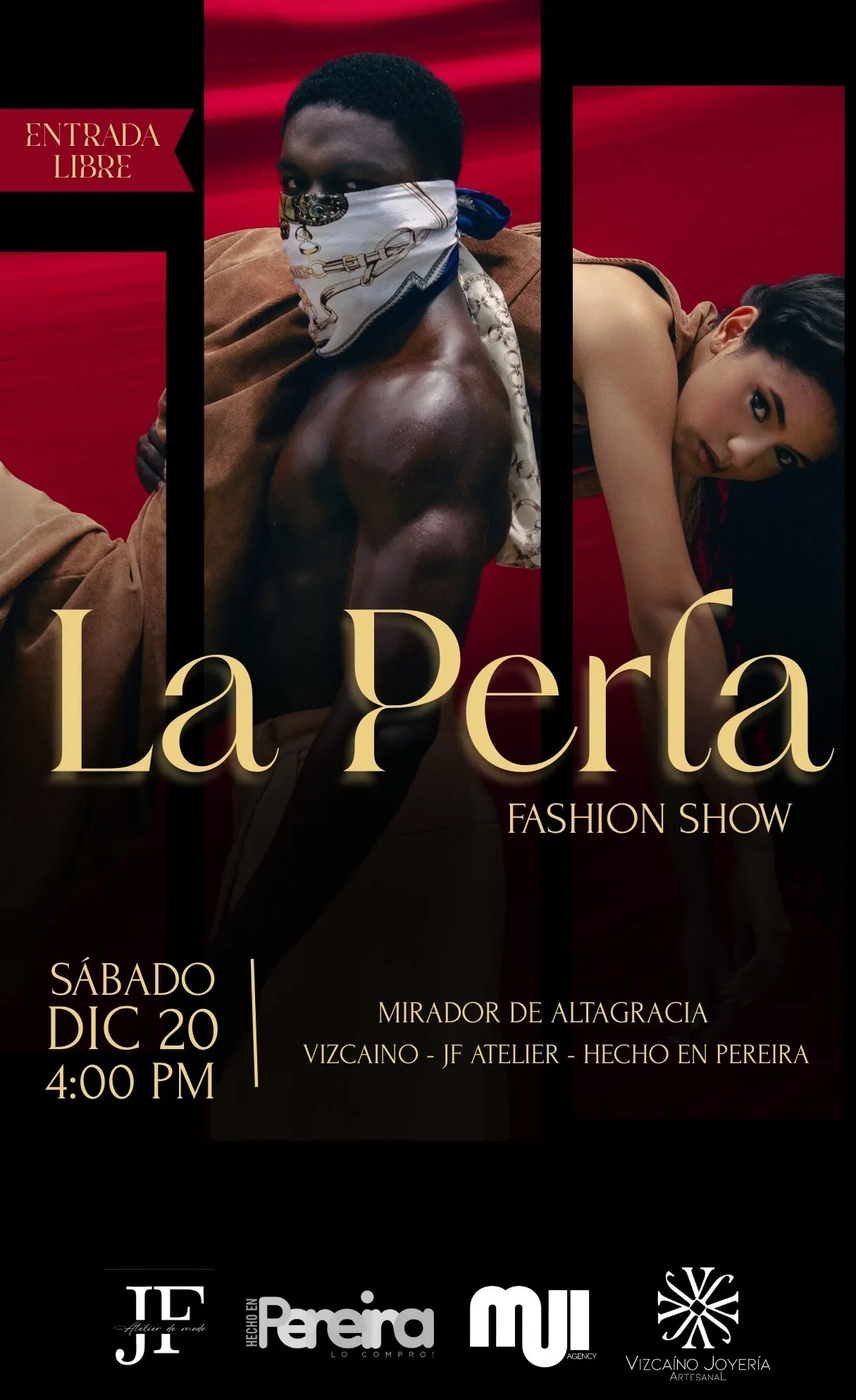 La Perla fashion show “Este 20 de diciembre, La Perla transformará a Pereira en el epicentro de la moda del Eje Cafetero”