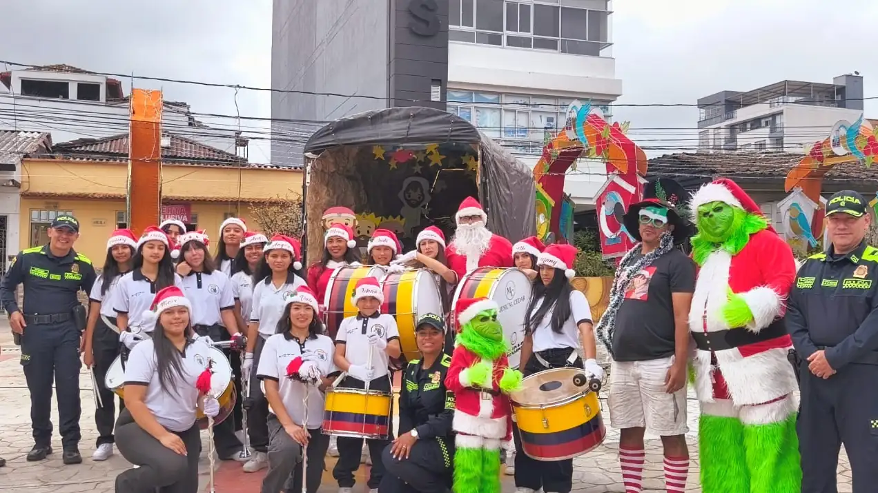 Policía de Risaralda lanzó el Plan Navidad con el acompañamiento de la Gobernación de Risaralda