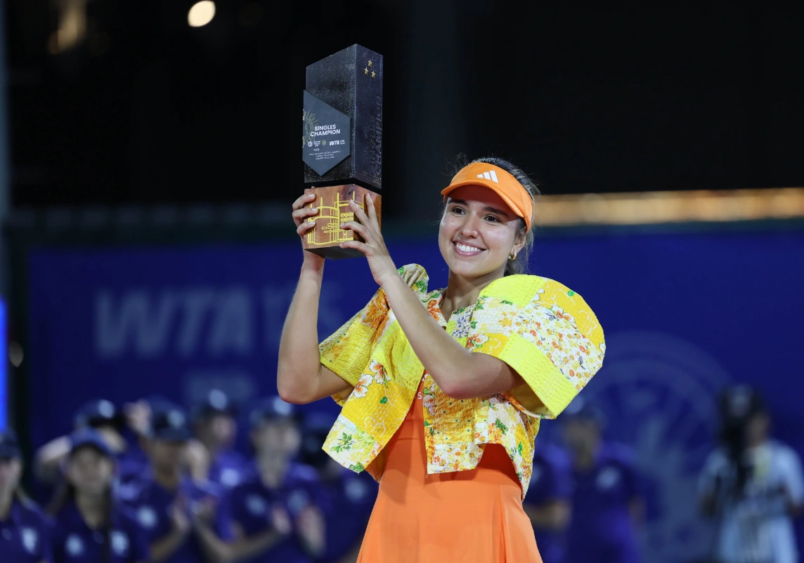 María Camila Osorio conquista el WTA 125 de Manila y firma un nuevo capítulo histórico para el tenis colombiano