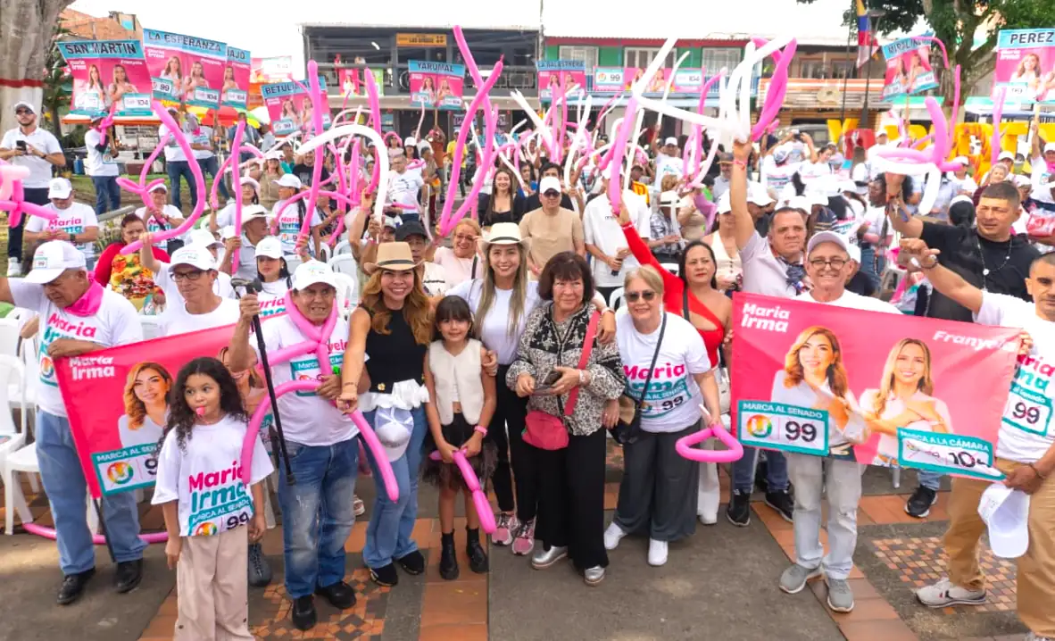 Arabia, Altagracia y Tribunas, unidos en torno a María Irma U 99 al Senado y Franyela U-CR 104 a la Cámara de Representantes