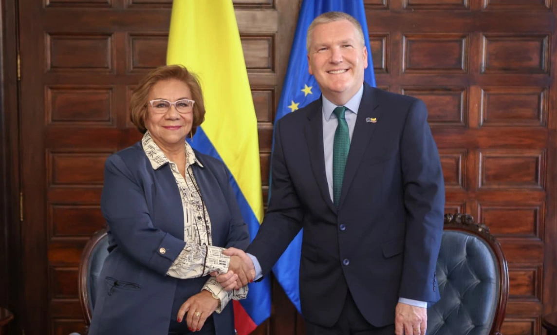 Colombia y la Unión Europea refuerzan cooperación en democracia, justicia y Estado de derecho