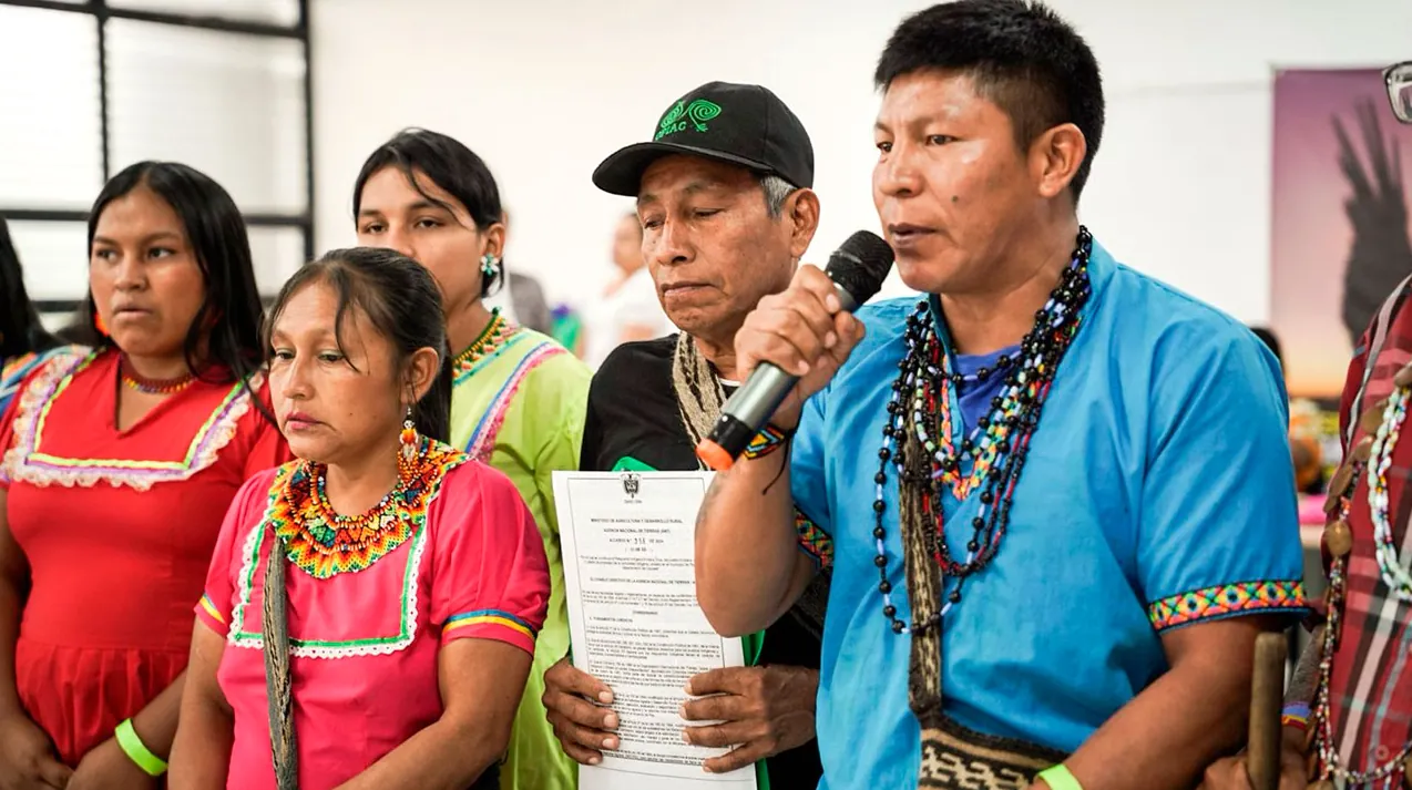 Para frenar el colapso climático y defender la vida, la ANT entrega más de medio millón de hectáreas en la Amazonía