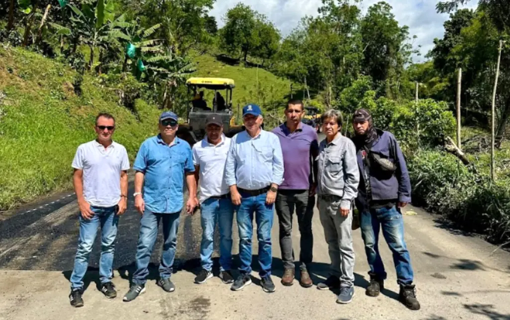 La Gobernación de Risaralda acelera la recuperación de la vía Remolinos –Belén de Umbría