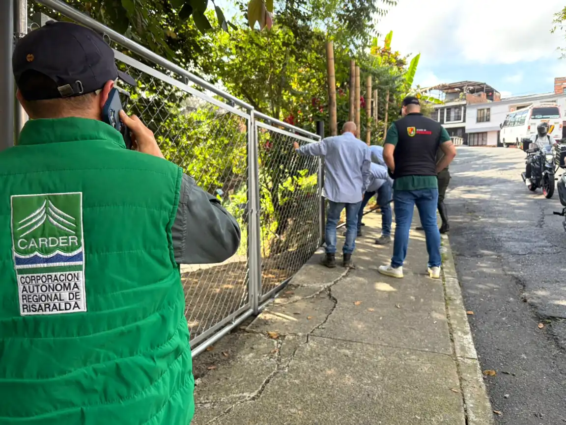 CARDER endurece medidas en la quebrada El Jardín: suspensión de actividades y decomiso de vehículos
