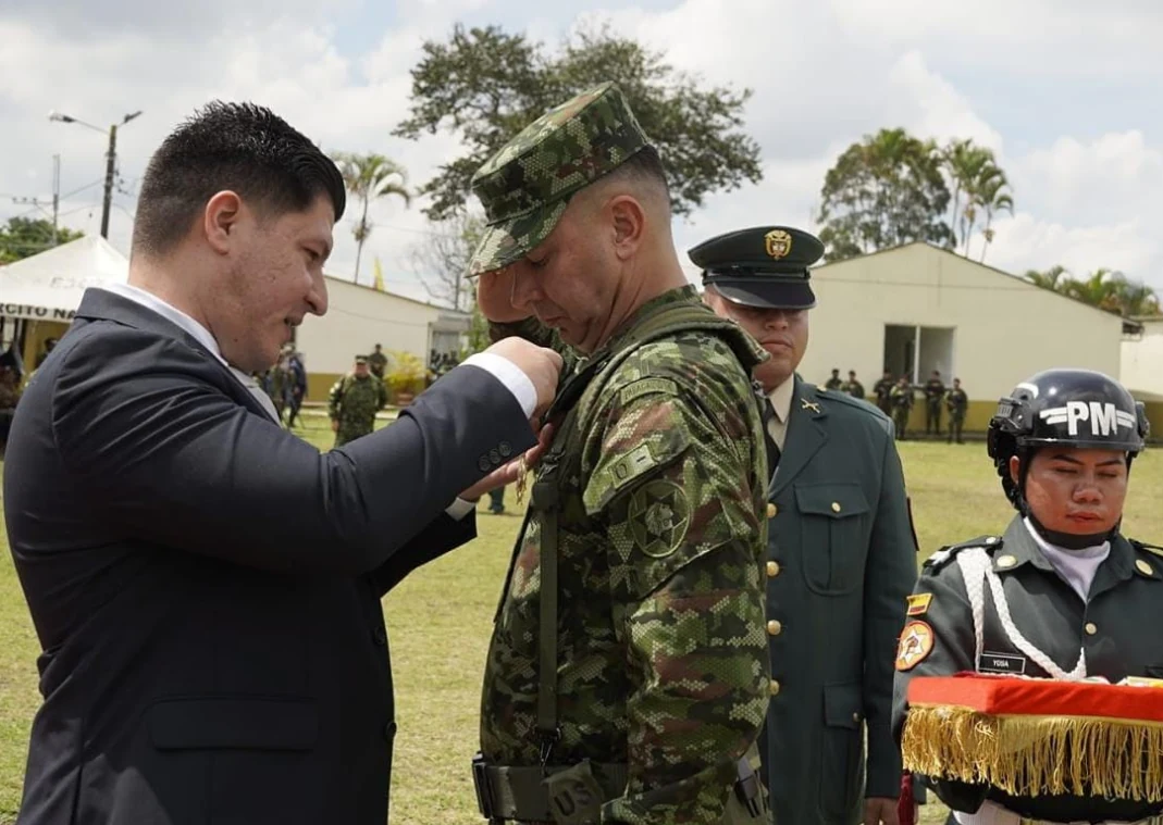 Gobernación de Risaralda acompañó la transmisión de mando de la Octava Brigada del Ejército Nacional