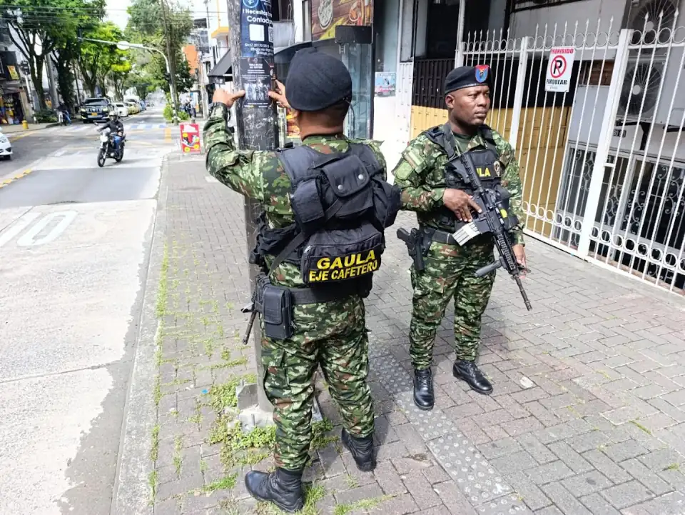 Risaralda refuerza acciones de prevención contra la extorsión junto al Gaula Militar