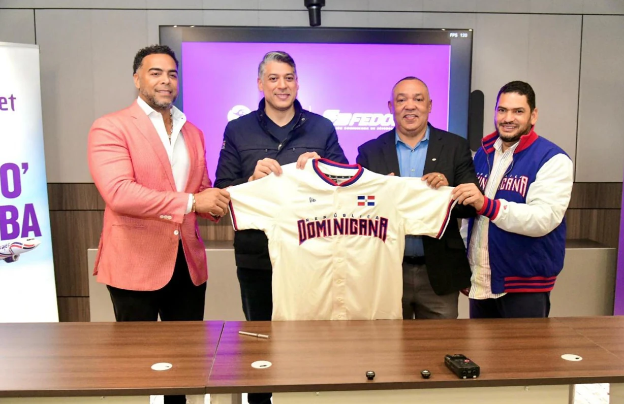 Arajet será la línea oficial de los equipos nacionales de la Federación de Béisbol