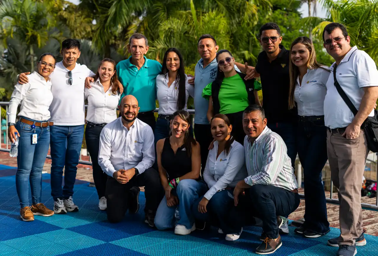 Comfamiliar Risaralda recibió a la Junta Nacional de los Juegos Intercajas en el Parque Consotá