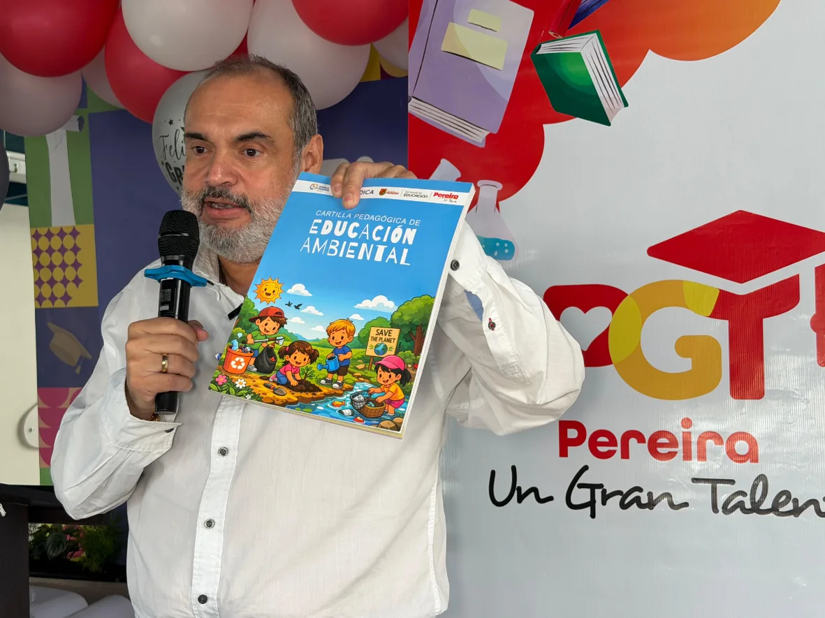 Alcaldía de Pereira impulsa la educación ambiental con 2.000 nuevas cartillas para instituciones educativas oficiales