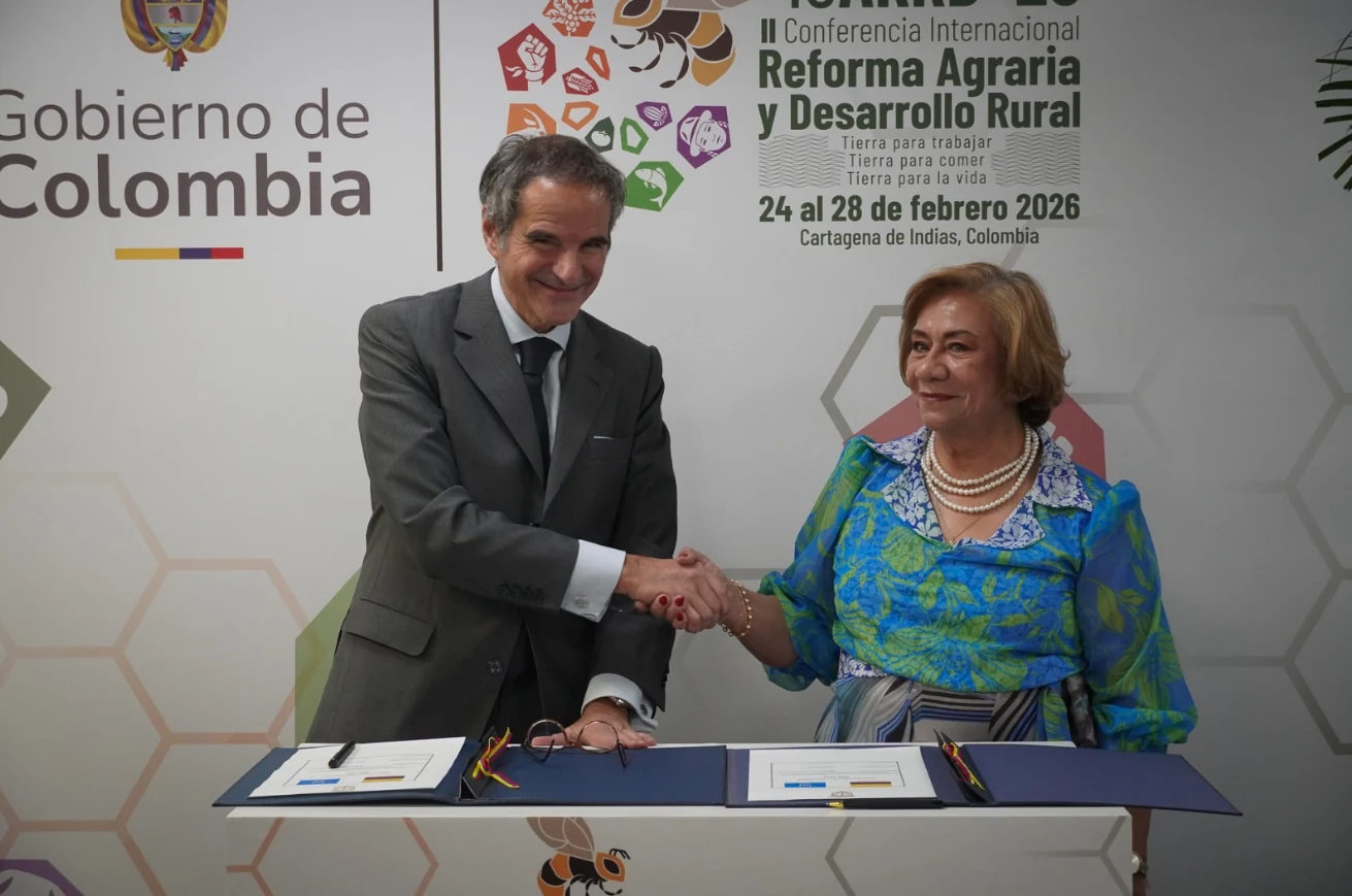 Colombia fortalece cooperación técnica con el Organismo Internacional de Energía Atómica