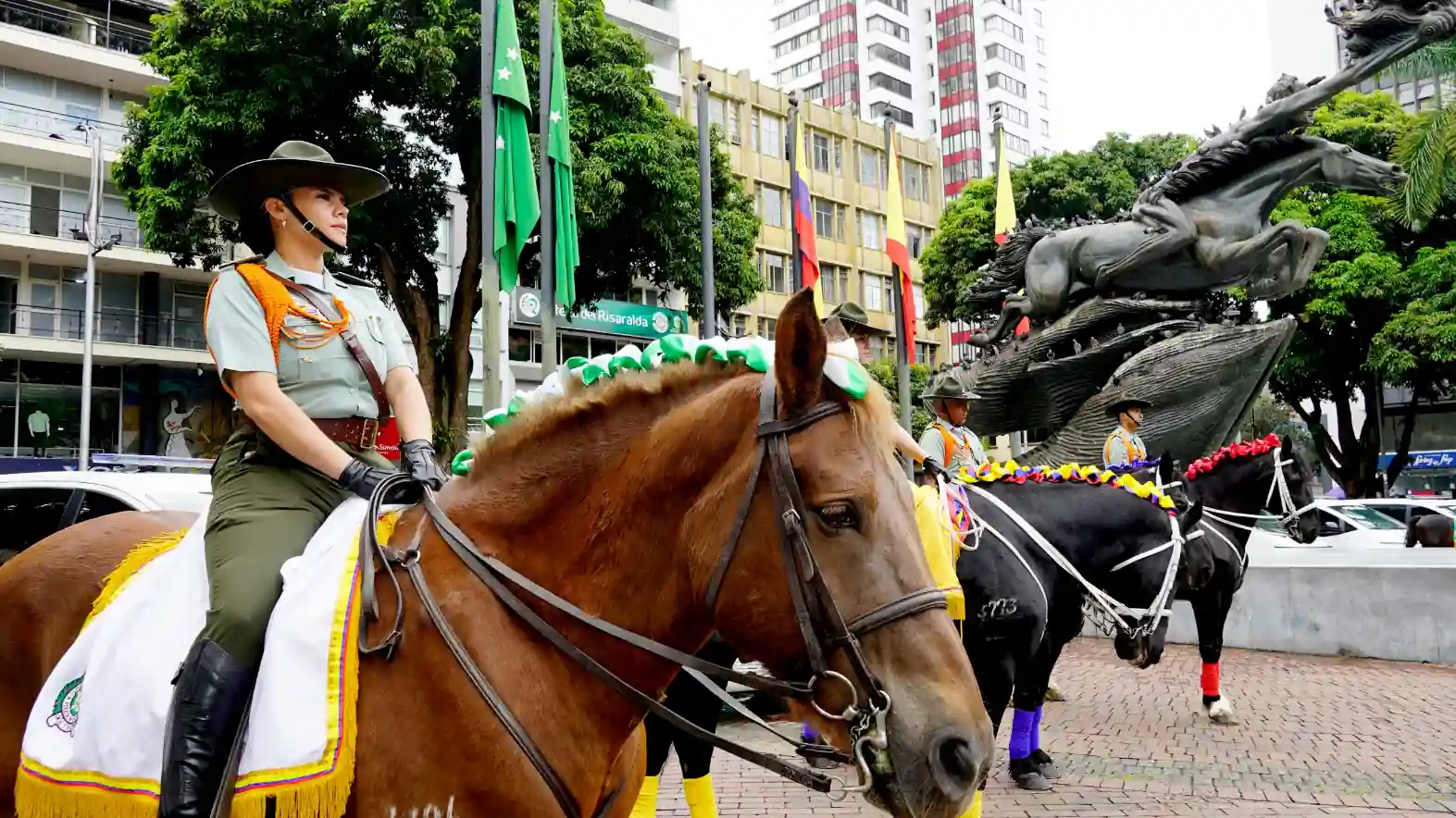 Gobernación de Risaralda acompañó la transmisión de mando del nuevo comandante de la Policía Metropolitana de Pereira