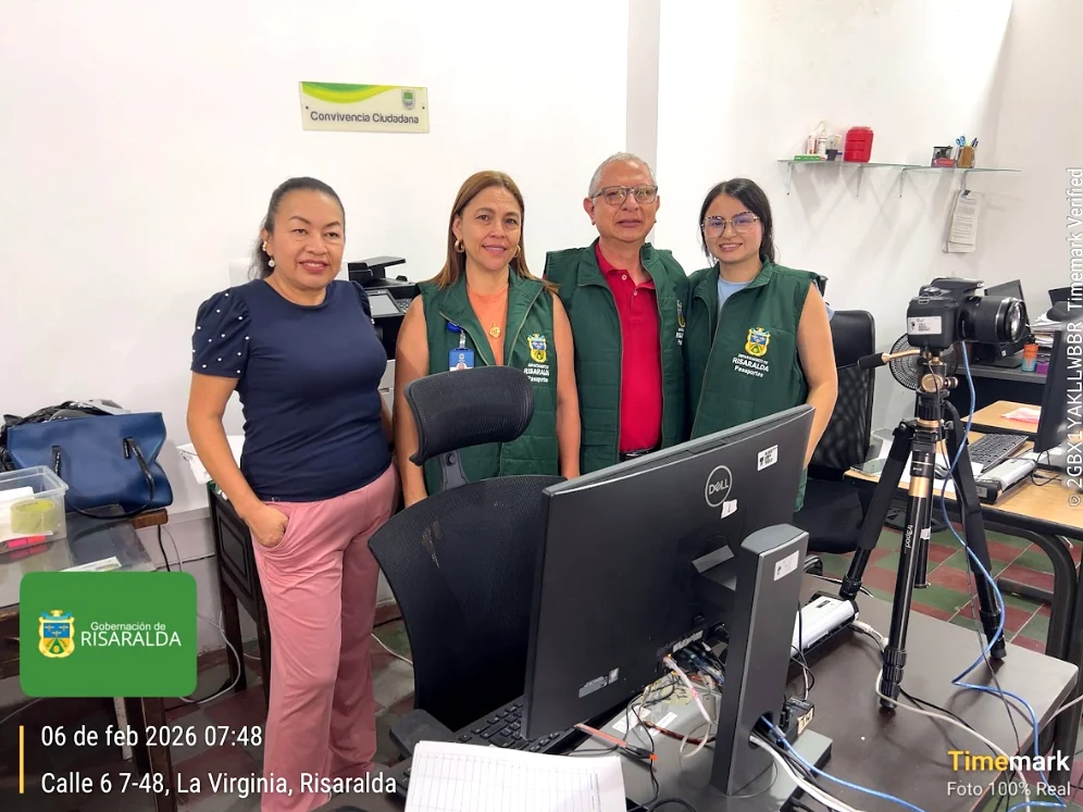 73 habitantes de La Virginia obtuvieron su pasaporte, gracias a la descentralización de la Gobernación