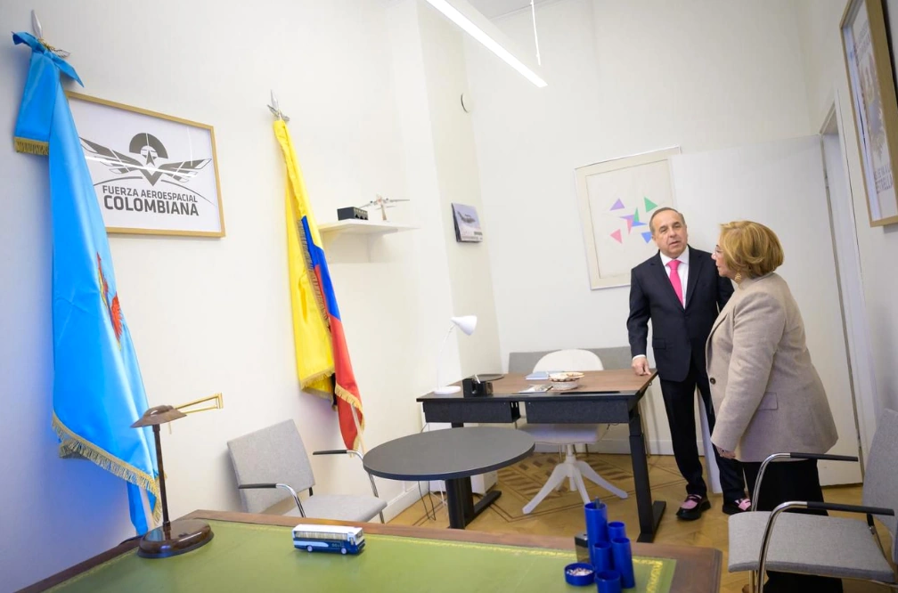 Colombia fortalece su presencia estratégica en Europa con la apertura de la Agregaduría Aérea en Suecia