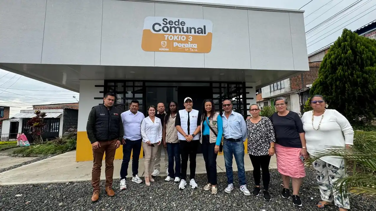 Alcaldía de Pereira avanza con obras de mejoramiento en sedes comunales y escenarios deportivos de la ciudad