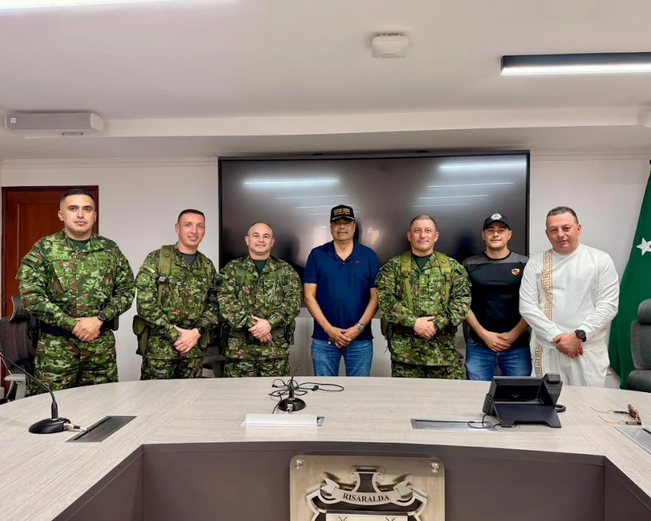 Nuevo comandante de la Quinta División refuerza la articulación institucional por la seguridad y la democracia en Risaralda