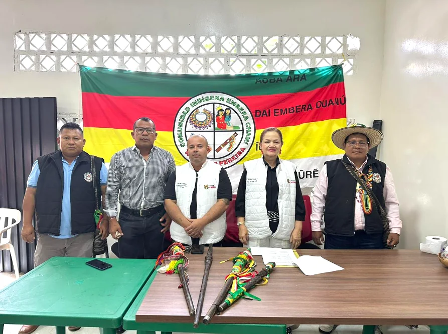 Pereira fortalece la democracia étnica con la elección del gobernador indígena de la comunidad Kurmadó