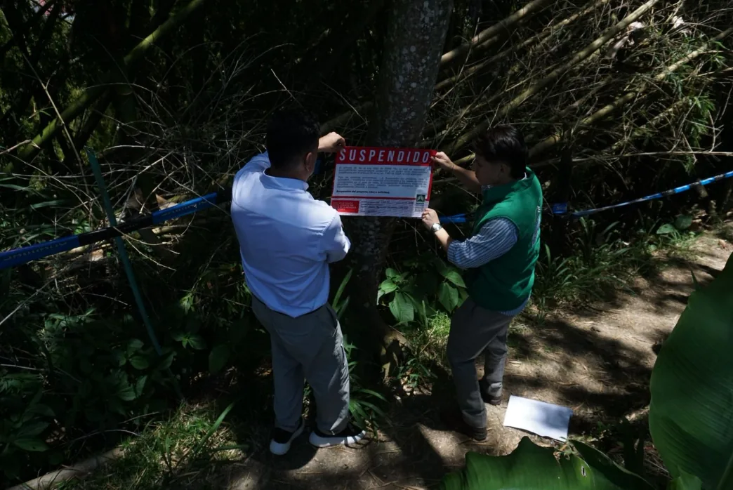 CARDER suspende actividades de ciclismo extremo en zona de conservación de Pereira para proteger la fauna silvestre