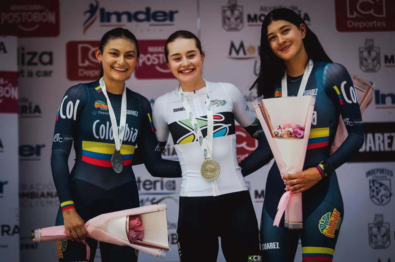 El talento del ciclismo colombiano ya se nota en el Panamericano de Ruta en Montería